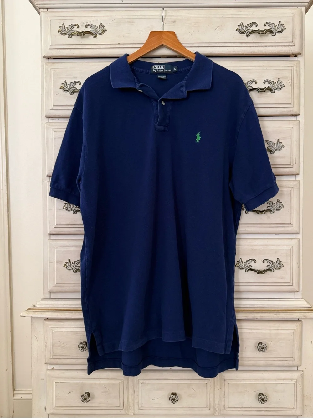 Ralph Lauren Blue Preppy Polo Shirt